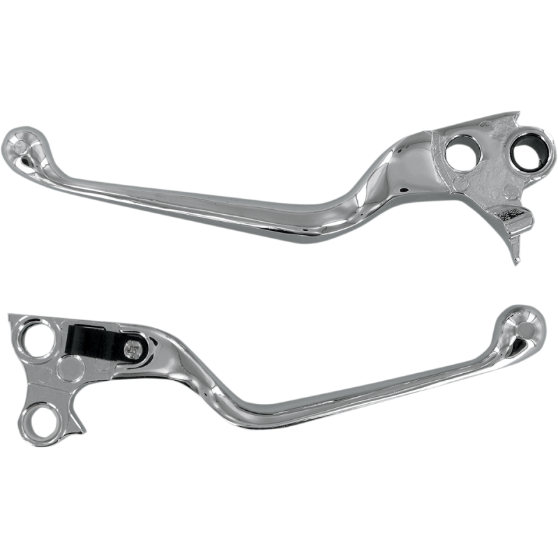 Wide Blade Lever Set Chrome