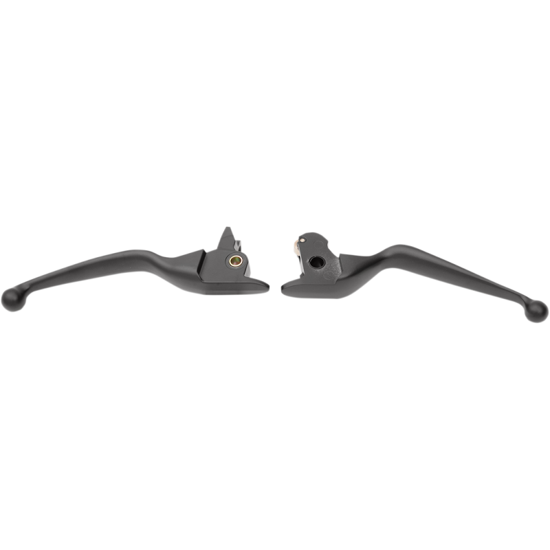Wide Blade Lever Set Matte Black