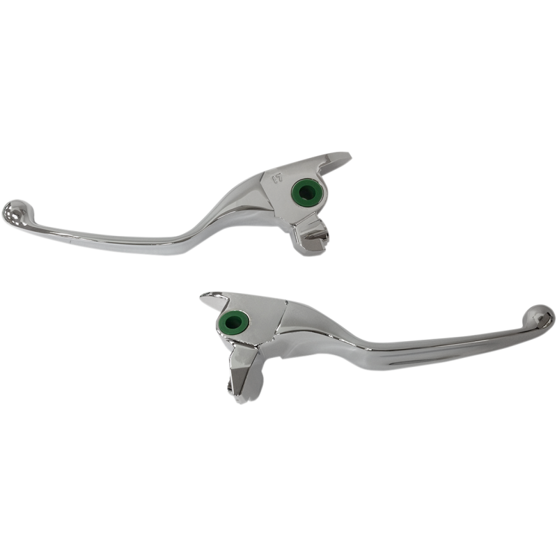 Wide Blade Lever Set Chrome