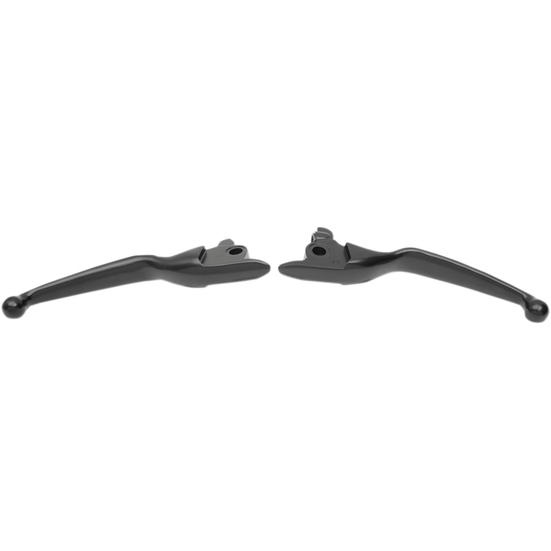 Wide Blade Lever Set Matte Black