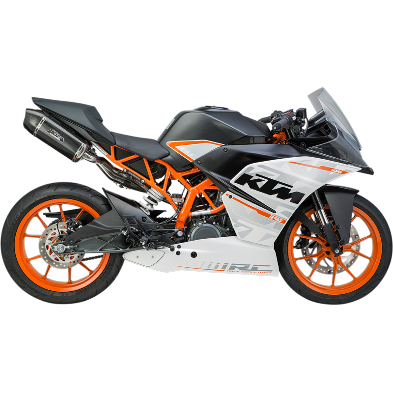 Yoshimura RS-9 Dual Muffler Slip-On for KTM RC 390 15-16