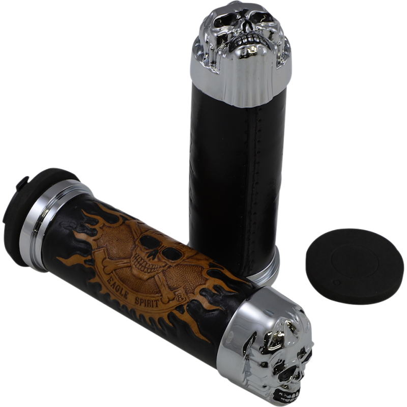 Drag Specialties Skull Grips