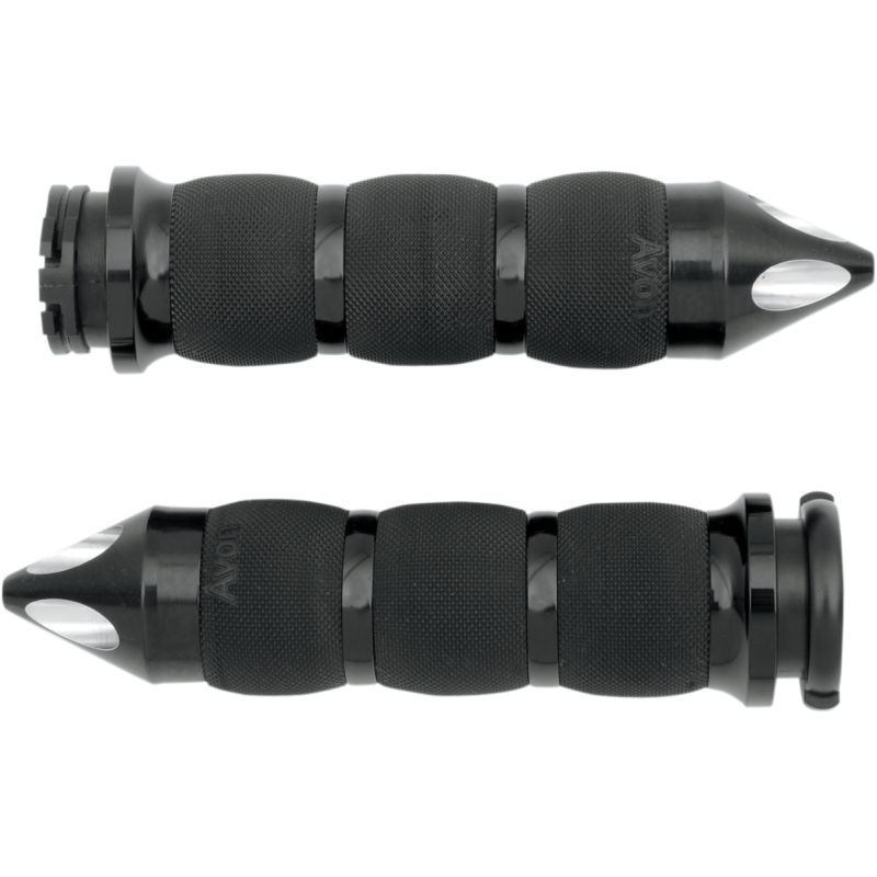 Air Cushioned Grips Spike Black Anodized