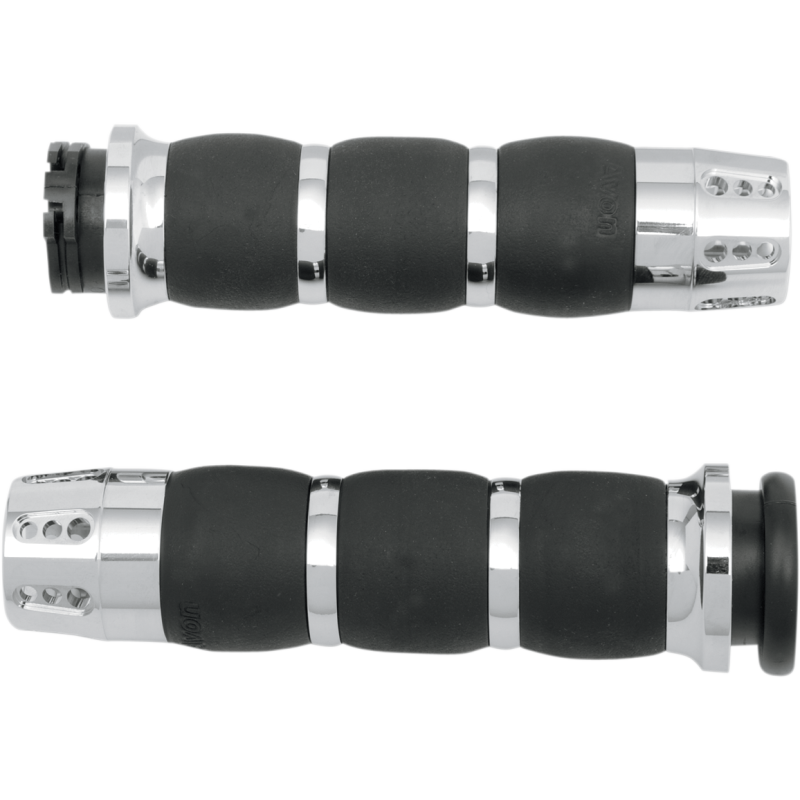 Velvet Air Grips Gatlin Chrome