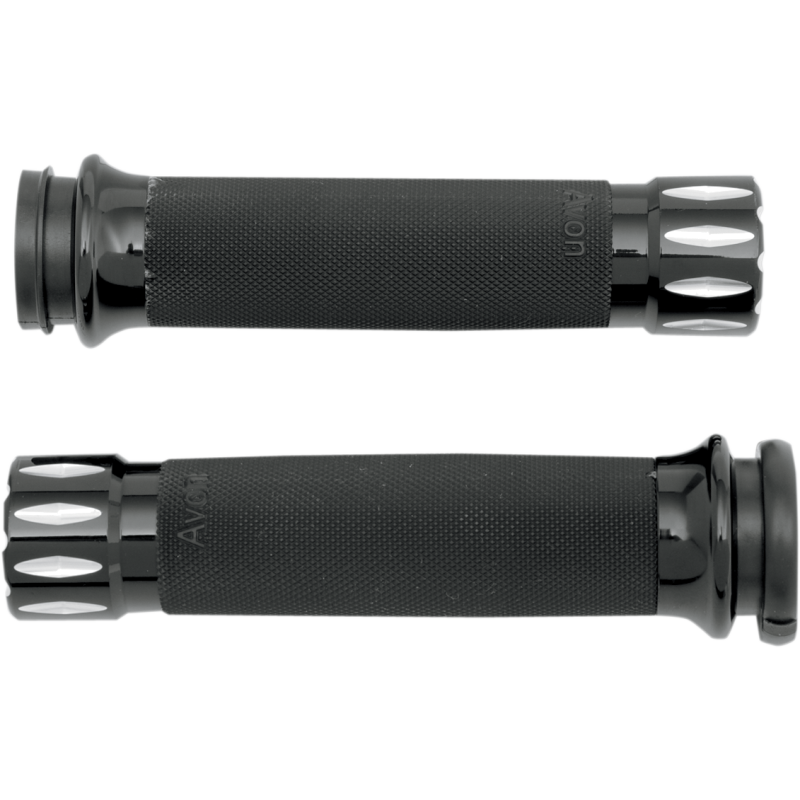 Custom Grips Rival Black Anodized