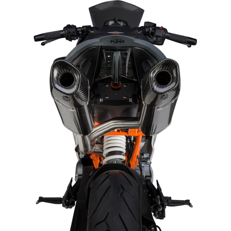 Yoshimura RS-9 Dual Muffler Slip-On for KTM RC 390 15-16