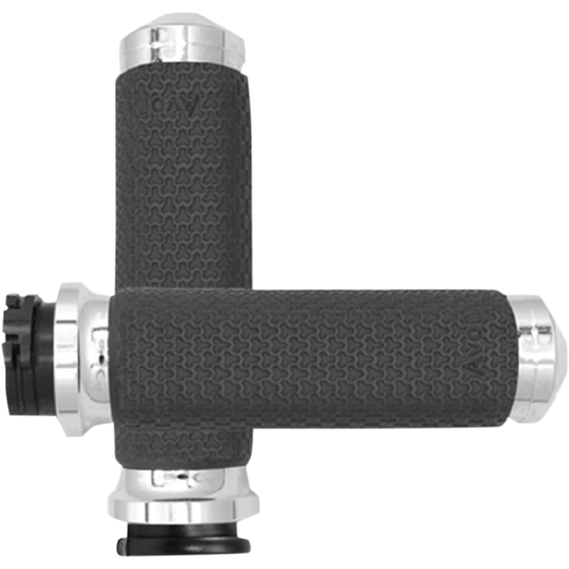 Memory Foam Grips Medium Round Chrome