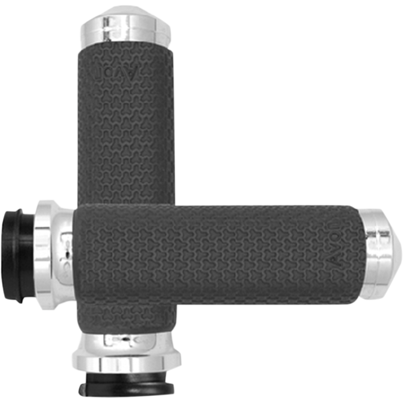 Memory Foam Grips Medium Round Chrome