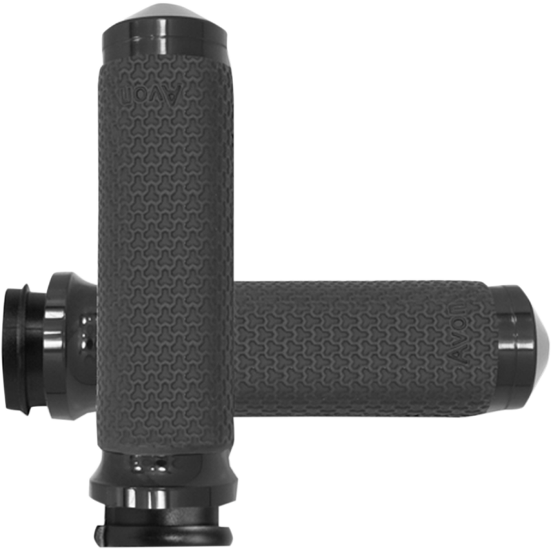 Memory Foam Grips Small Round Black Anodized