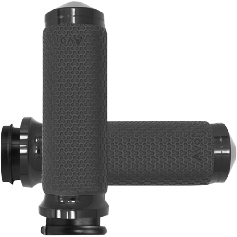 Memory Foam Grips Medium Round Black Anodized