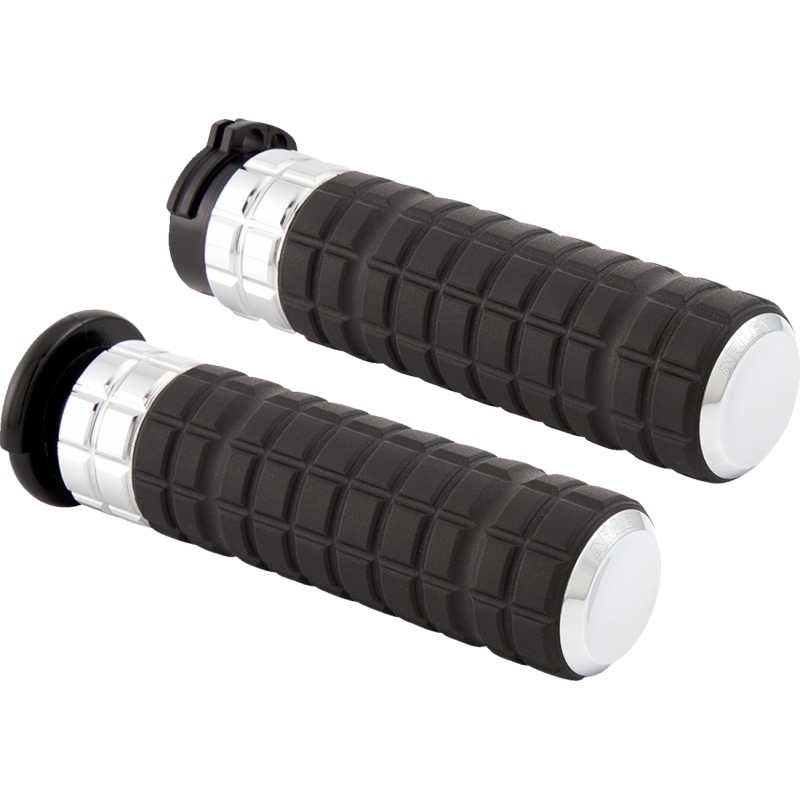 Speedliner Grips - Chrome - 99-17 Twin Cam