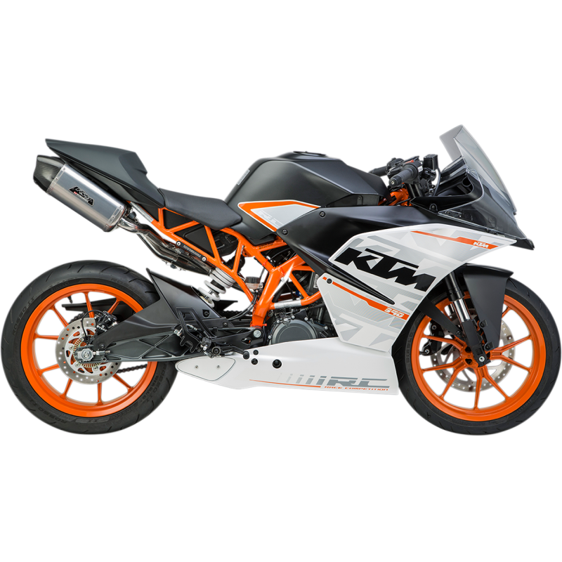 Yoshimura RS-9 Dual Muffler Slip-On for KTM RC 390 15-16