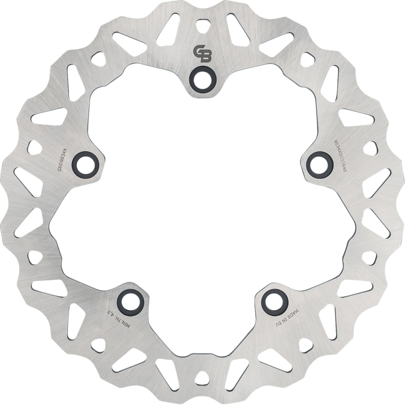GBrakes Solid Mount Rear Wave Rotor 1711-2373