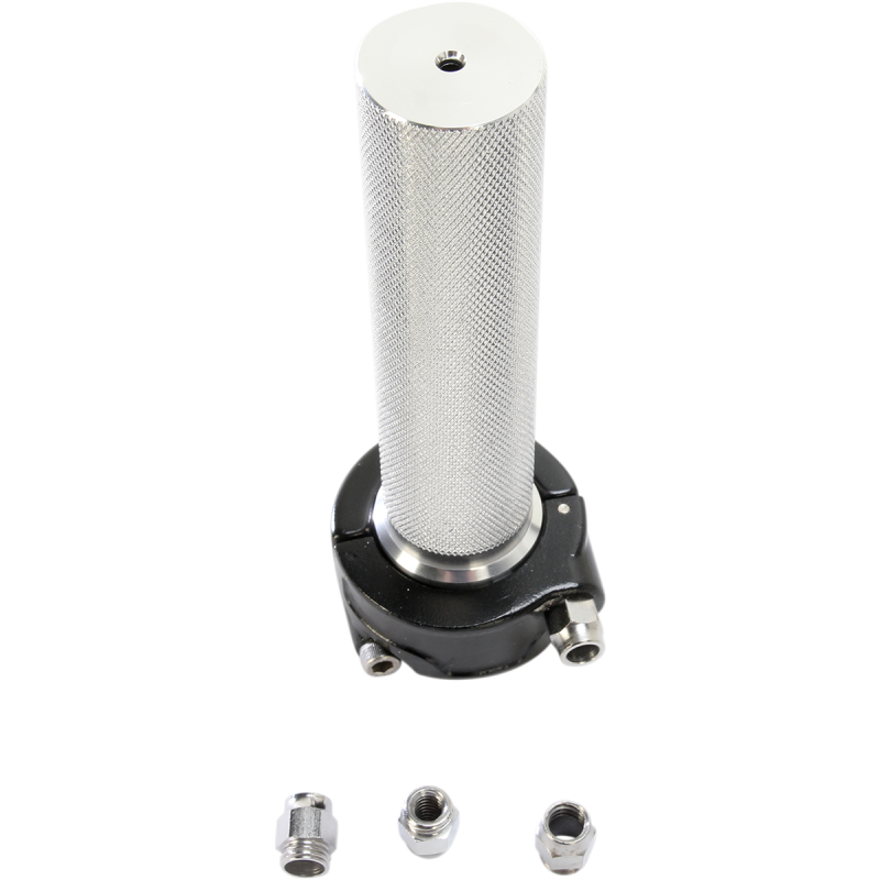 Whiskey Throttle Assembly Single Cable Black