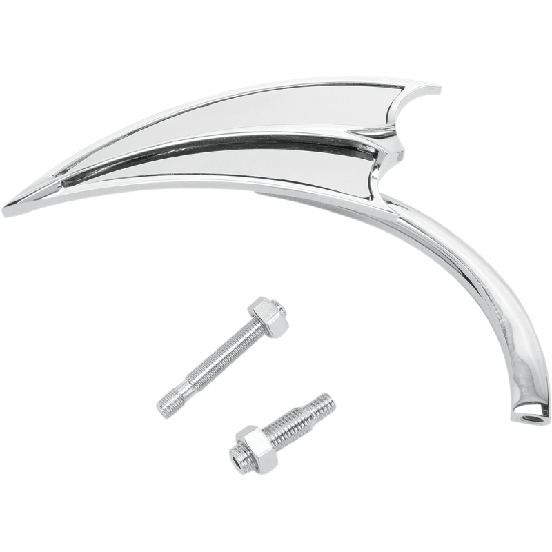 Micro Mirror Scoop Right Chrome
