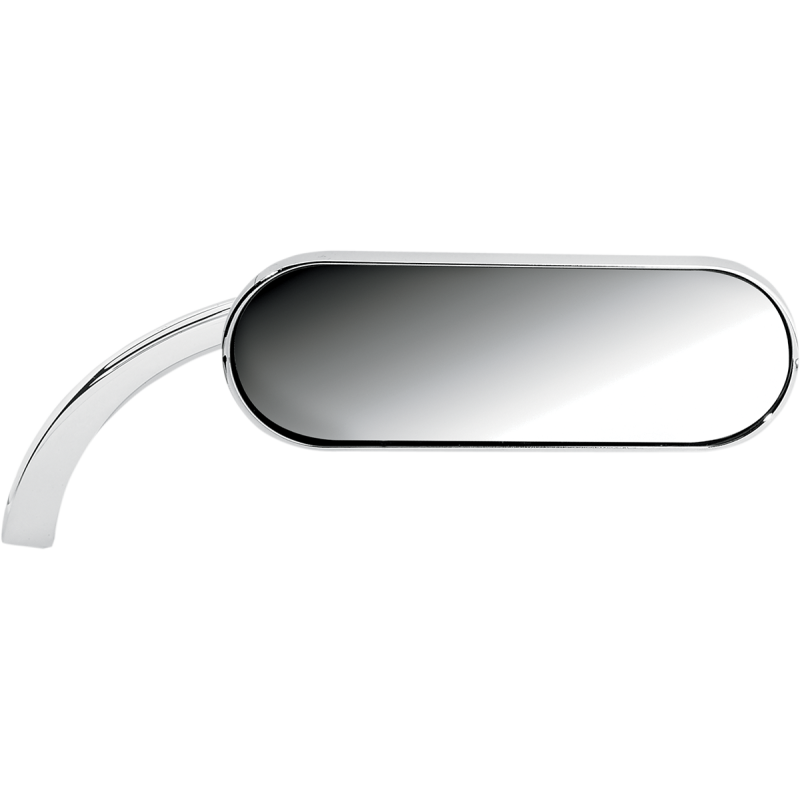 Micro Mirror Mini Oval Right Chrome