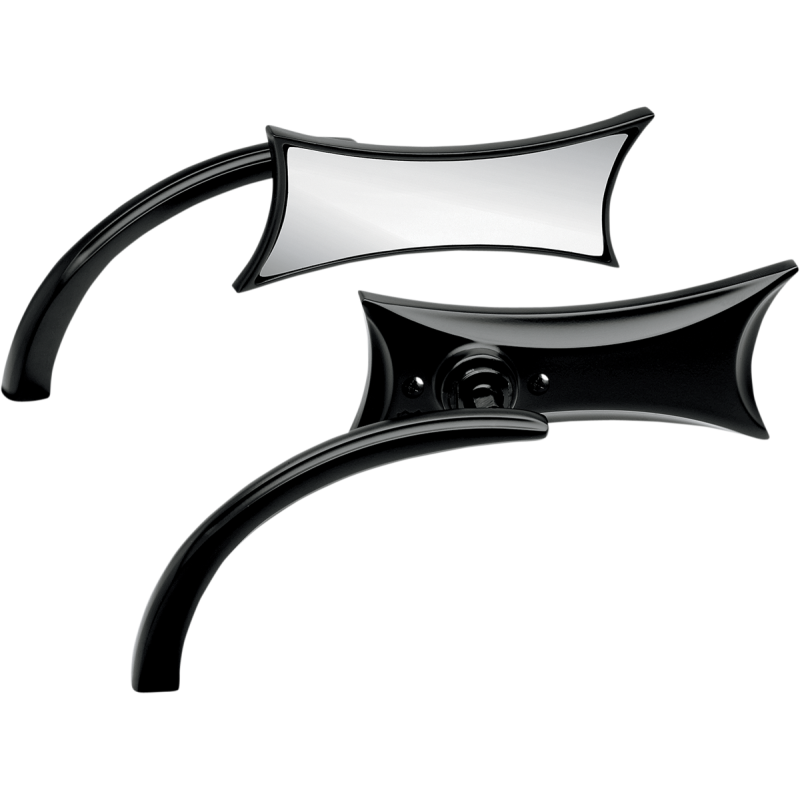Micro Mirror Four Point Left Black