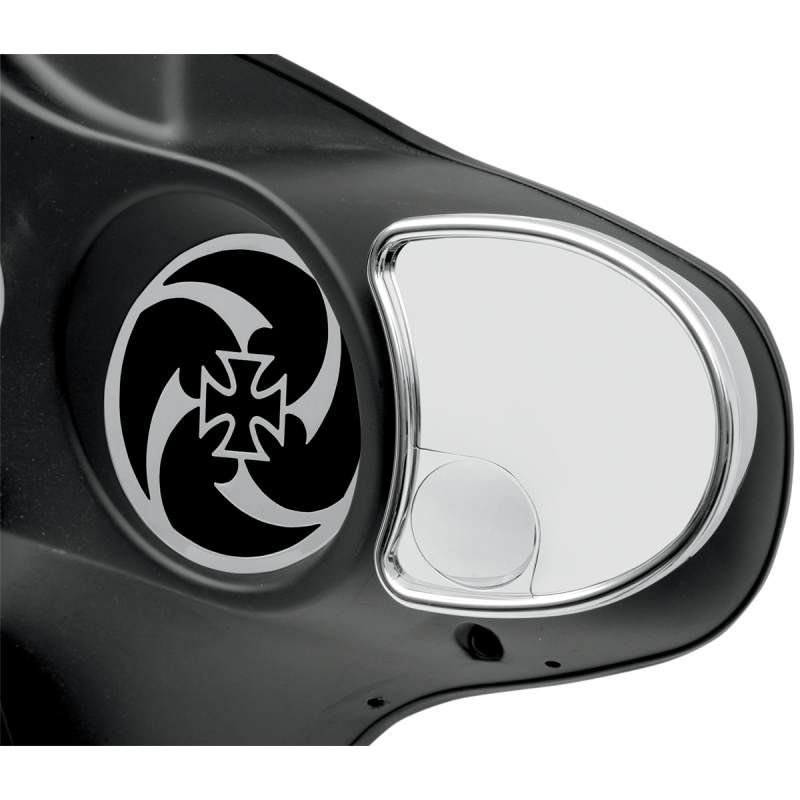 Fairing Mount Mirrors W/ Blind Spot Mirror (99-13 FLHT/FLHX)