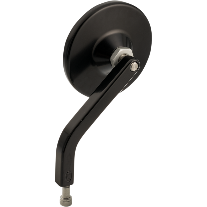 No. 7 Round Mirror, OE, Black, Left