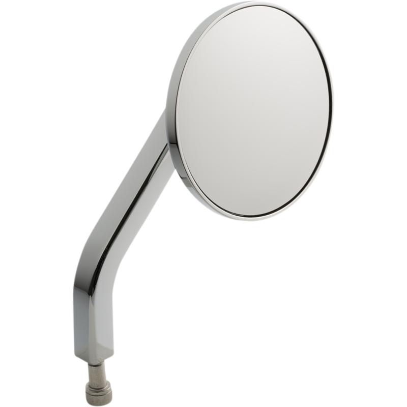No. 7 Round Mirror, OE, Chrome, Right