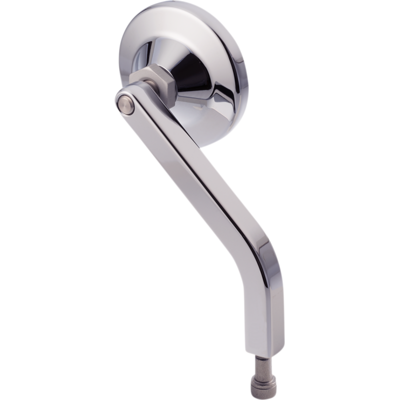 No. 2 Round Mirror, OE, Chrome, Right