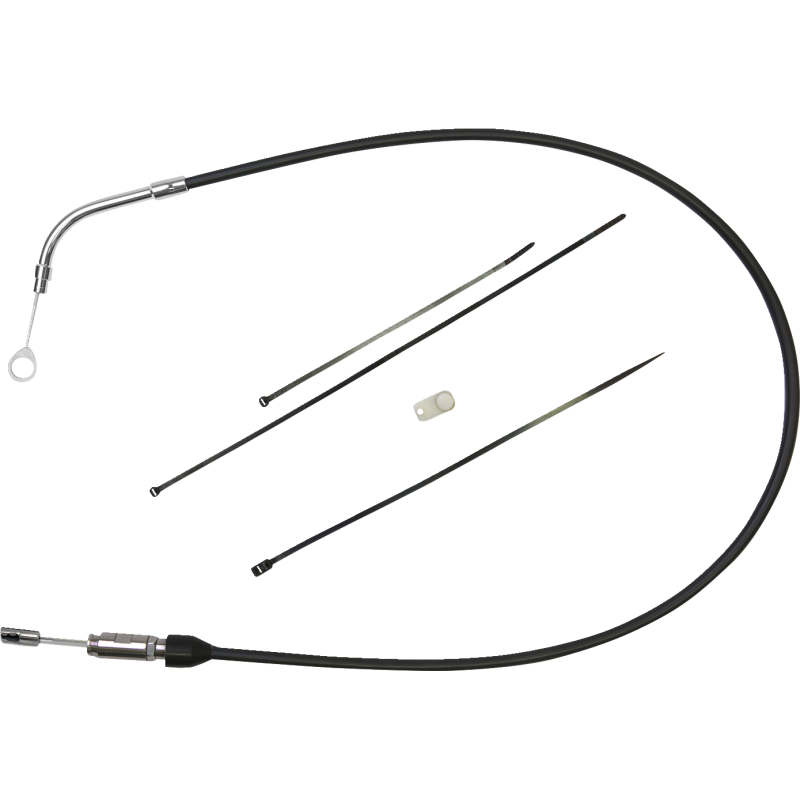 Quick Connect Upper Clutch Cable, Stainless, 41" (Bent Tube)