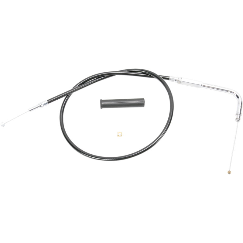 Black Vinyl Throttle Cable for Softail (30.75")