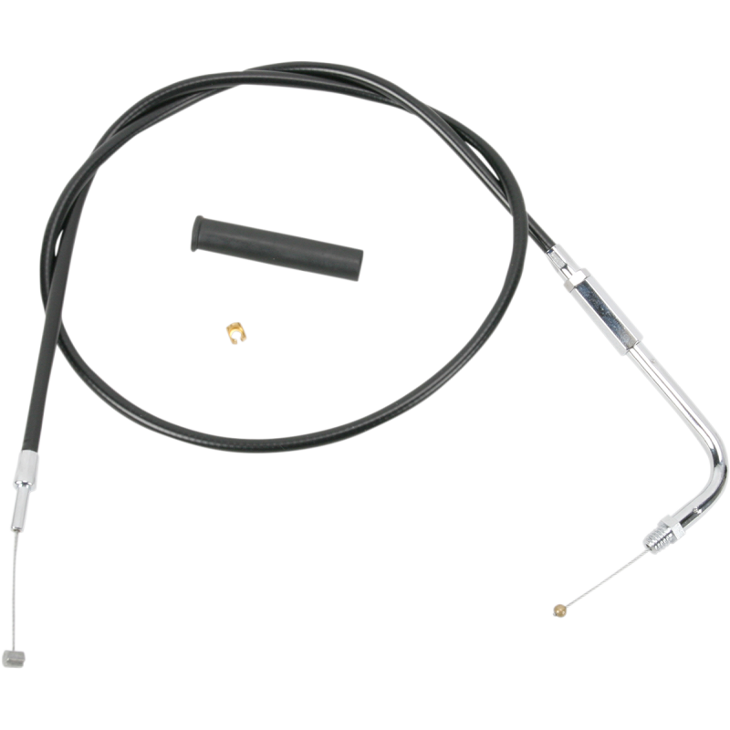Black Vinyl Throttle Cable for XL (30")