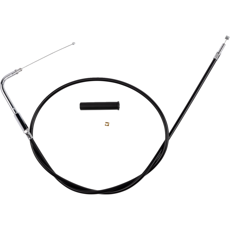 Black Vinyl Idle Cable for FLHR/I