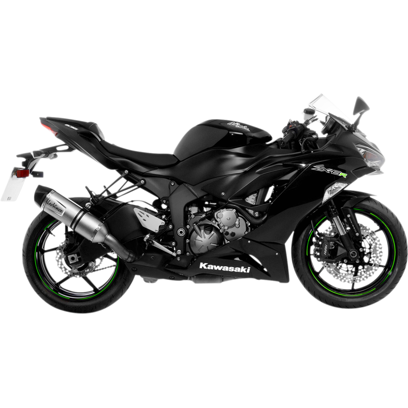 LV One EVO Slip-On, Stainless steel, Kawasaki EX636 ZX-6R Ninja 19-21