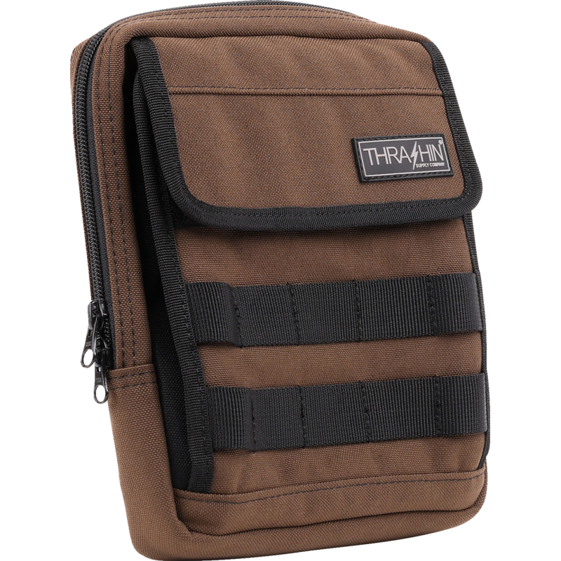 Thrashin Handlebar Bag Slim - Brown