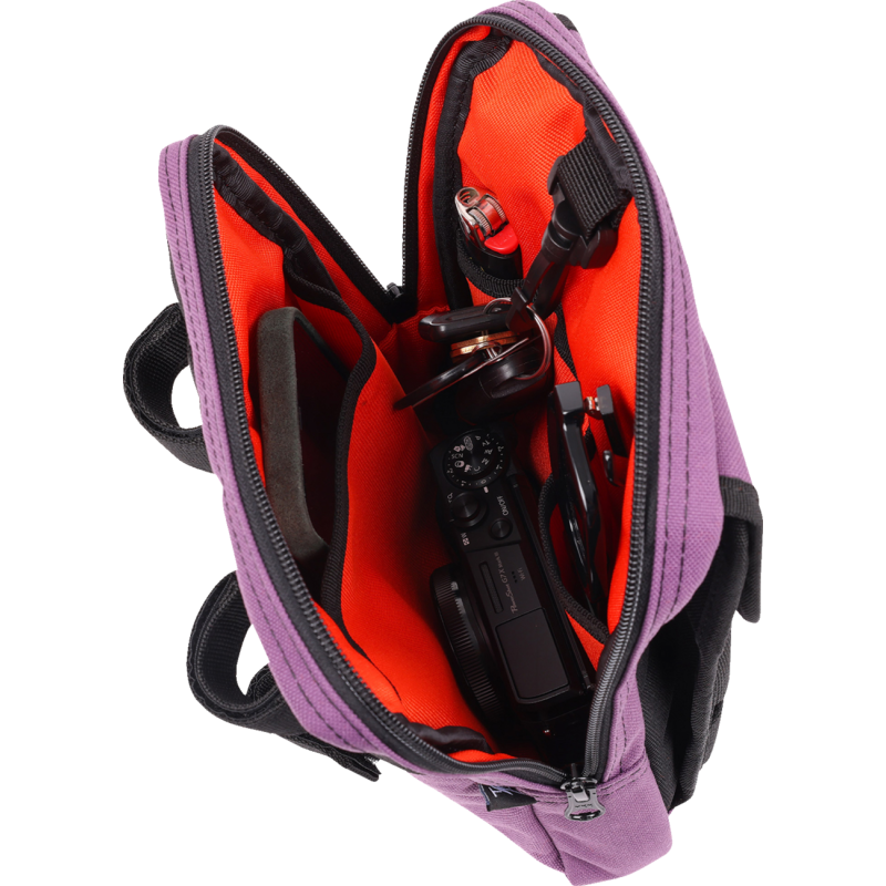 Thrashin Handlebar Bag Slim - Purple