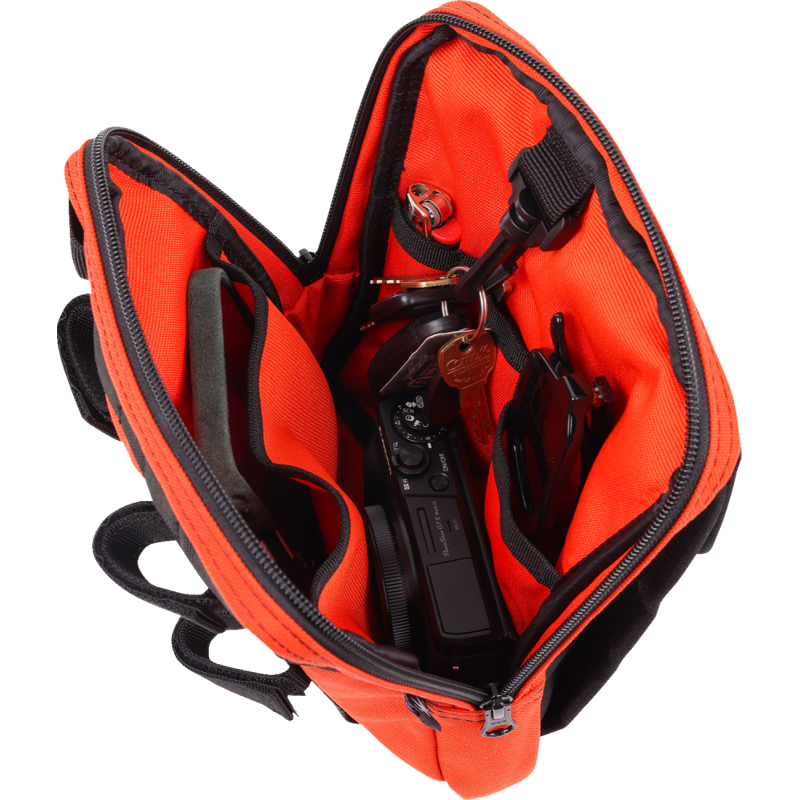 Thrashin Handlebar Bag Slim - Orange