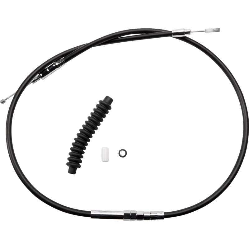 High Efficiency Black Vinyl Clutch Cable (Custom Length)