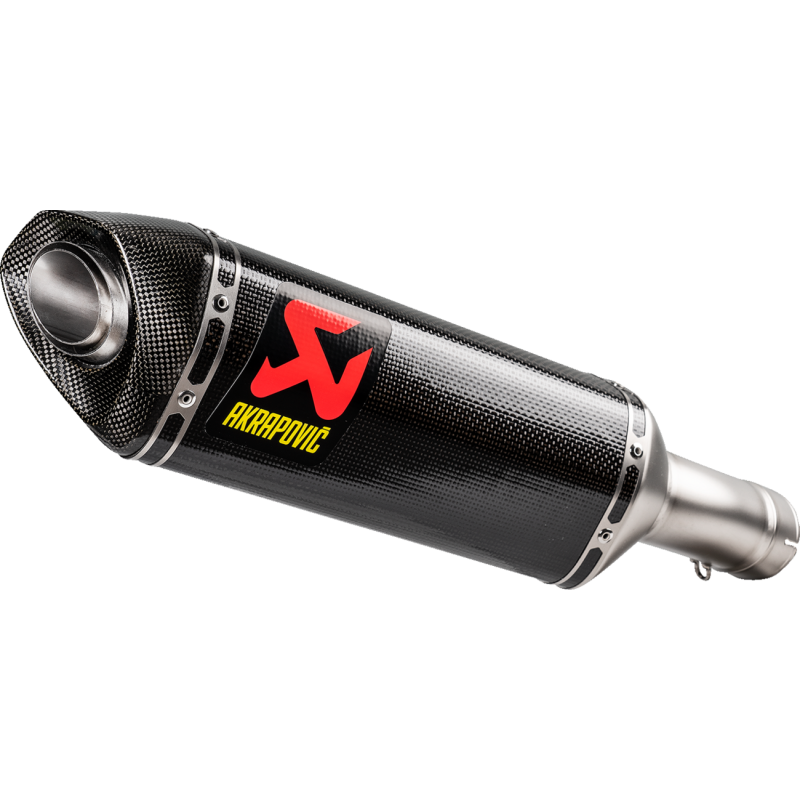 Akrapovič Single Carbon Muffler w/ Carbon End Cap (Race) for BMW S 1000 RR / M 1000 RR