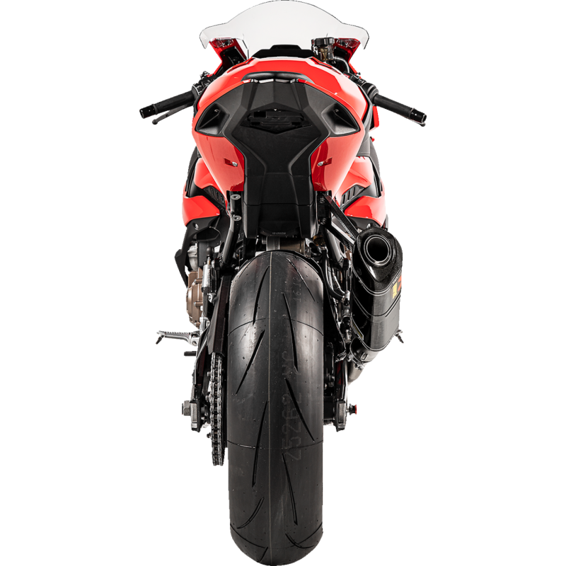 Akrapovič Single Carbon Muffler w/ Carbon End Cap (Race) for BMW S 1000 RR / M 1000 RR