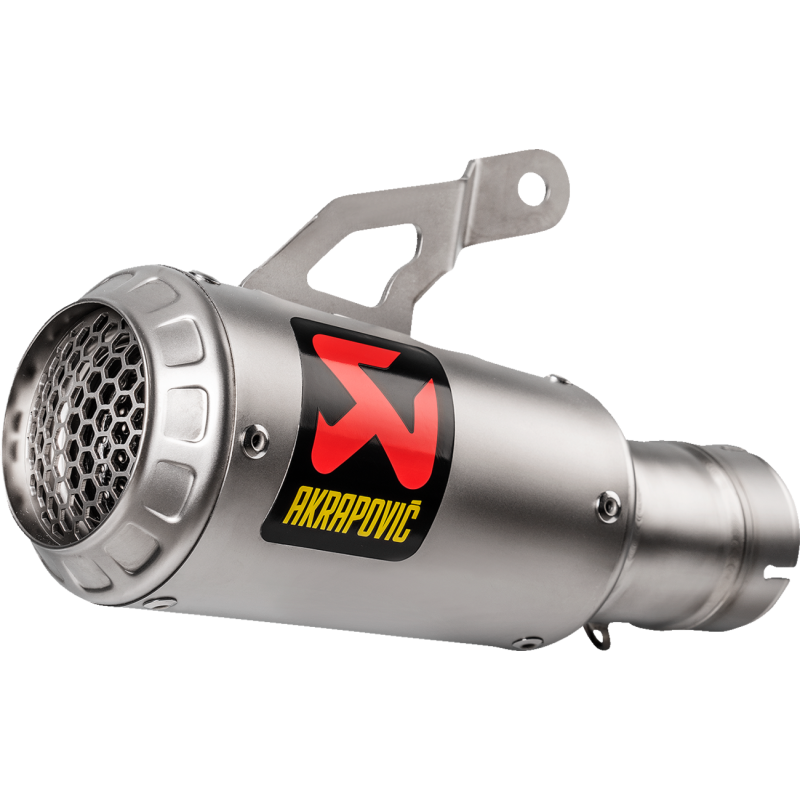 Akrapovič Single Titanium Muffler w/ Titanium End Cap (Race) for BMW S 1000 RR / M 1000 RR