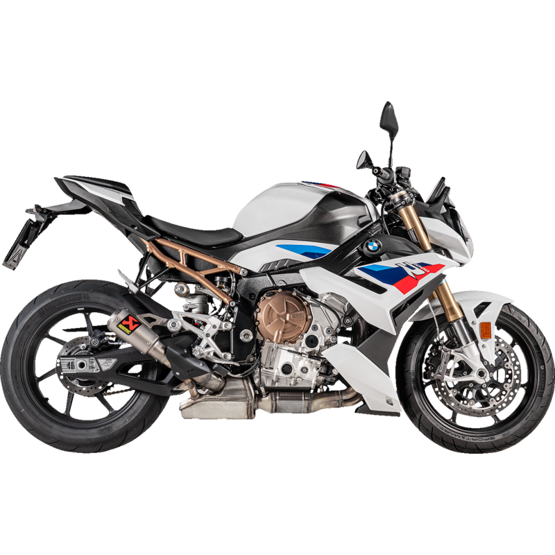 Akrapovič Single Titanium Muffler w/ Titanium End Cap (Race) for BMW S 1000 RR / M 1000 RR