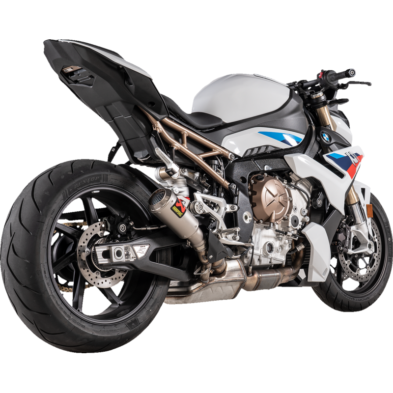 Akrapovič Single Titanium Muffler w/ Titanium End Cap (Race) for BMW S 1000 RR / M 1000 RR