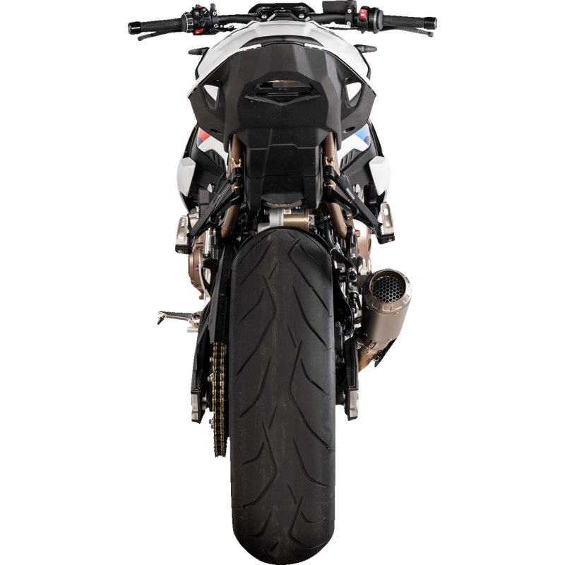 Akrapovič Single Titanium Muffler w/ Titanium End Cap (Race) for BMW S 1000 RR / M 1000 RR