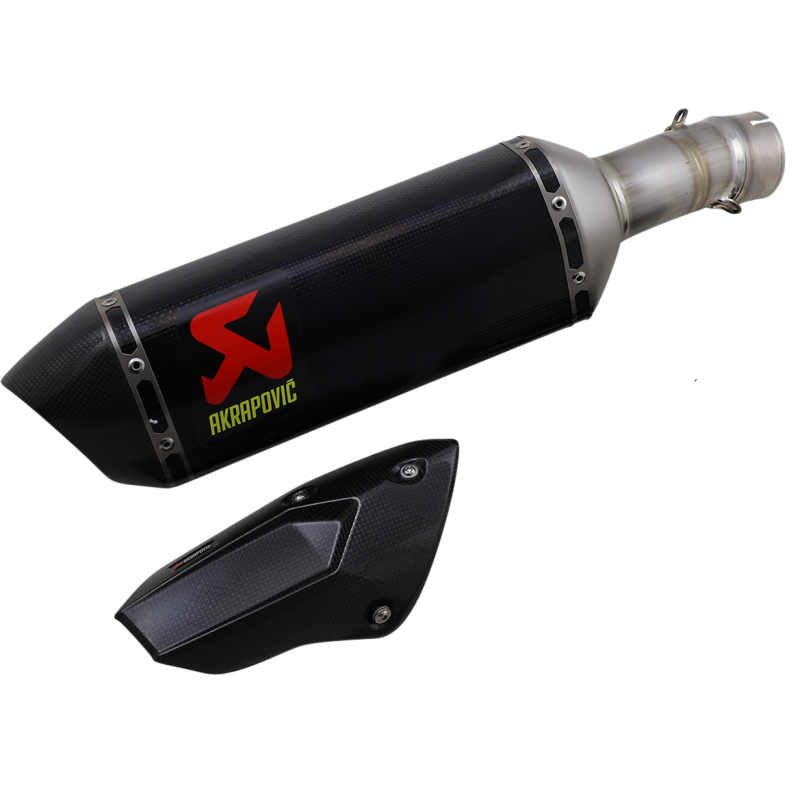 Akrapovič Single Carbon Muffler w/ Carbon End Cap for BMW S 1000 XR