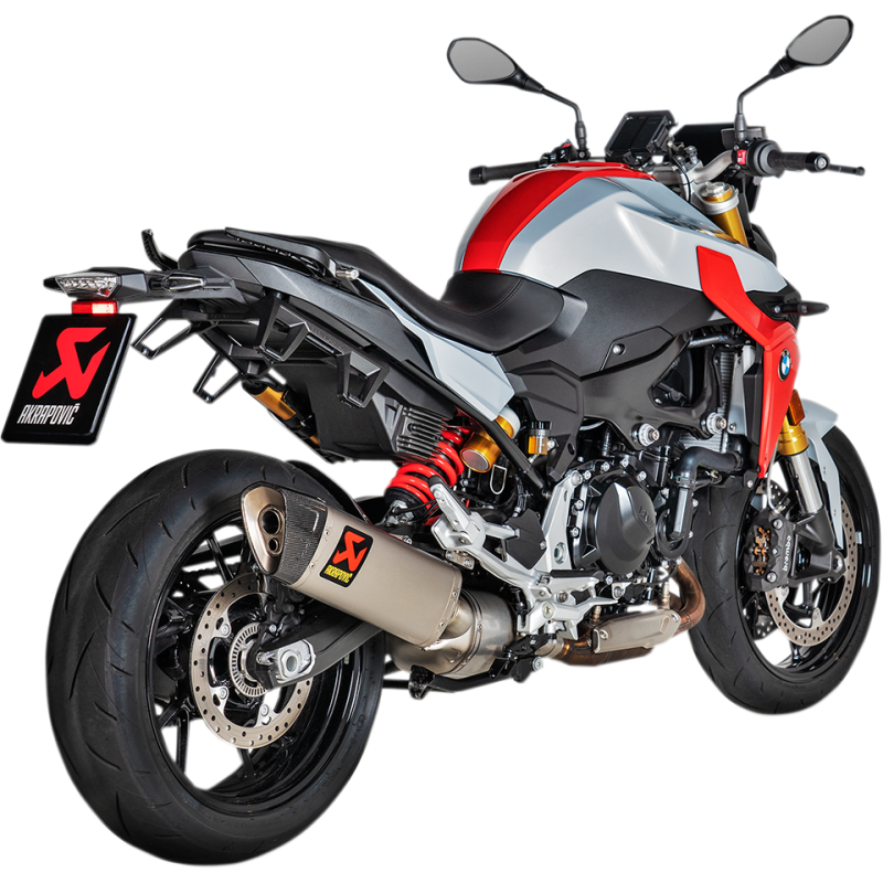 Akrapovič Single Titanium Muffler w/ Carbon End Cap for BMW F 900 XR / F 900 R