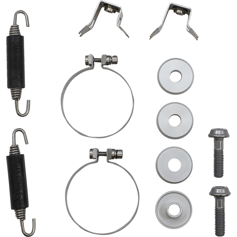 Akrapovič Dual Titanium Mufflers w/ Titanium End Caps for Ducati Hypermotard 950