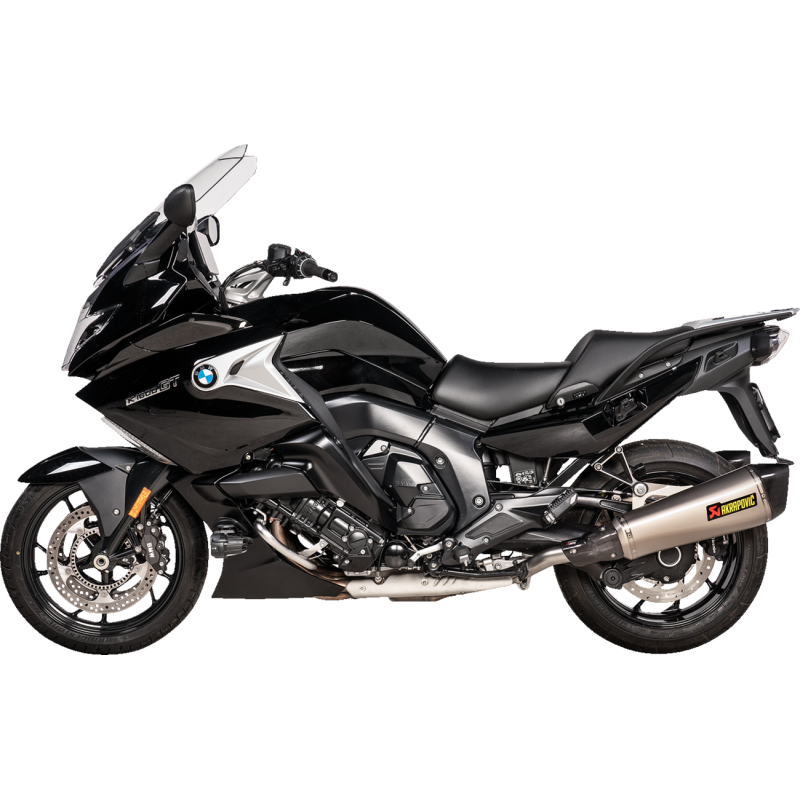 Akrapovič Dual Titanium Mufflers w/ Carbon End Caps for BMW K 1600 GT/GTL