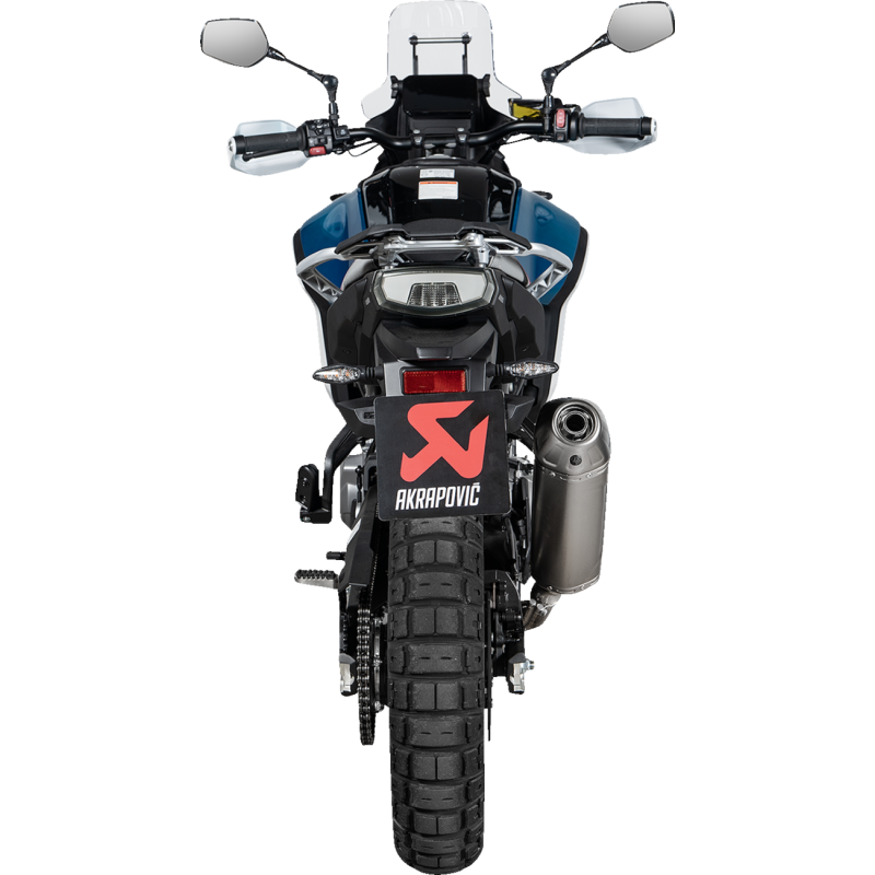 Akrapovič Titanium Mufflers w/ Titanium End Caps for CFMOTO Ibex 450
