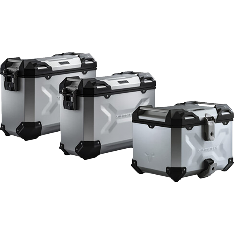 SW-Motech Adventure Luggage Set - Silver