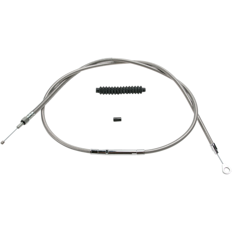 High-Efficiency Stainless Steel Clutch Cable for Softail/Dyna (69.75" +6")