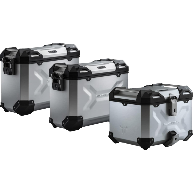 SW-Motech Adventure Luggage Set - Silver