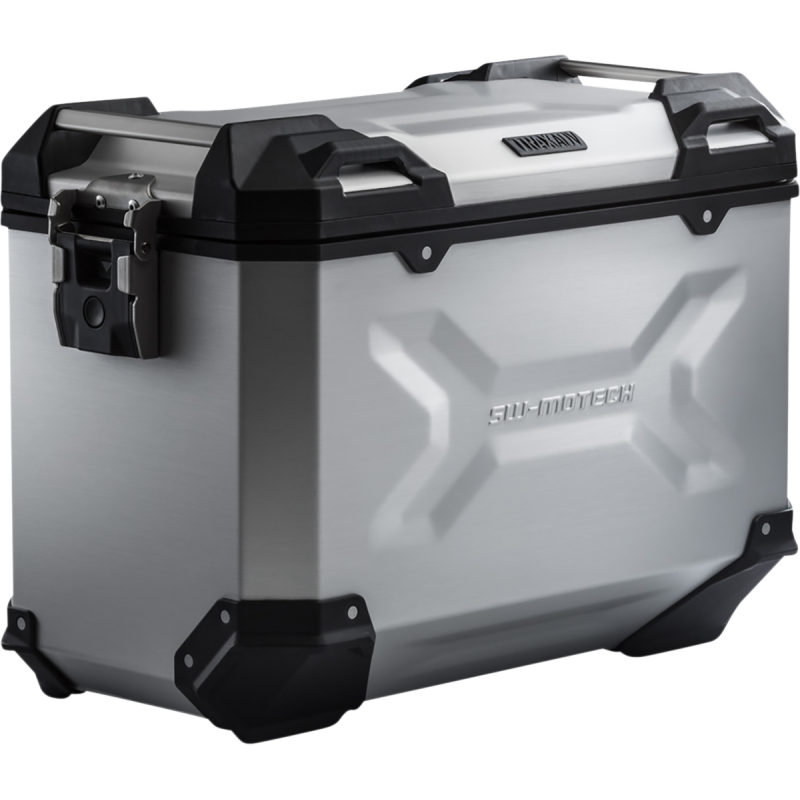 TRAX ADV Side Case - Left - 45 L, Silver