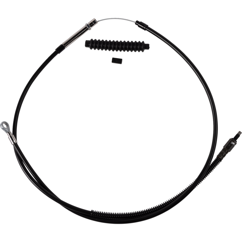 High-Efficiency Black Vinyl Clutch Cable for Softail (67" Std)